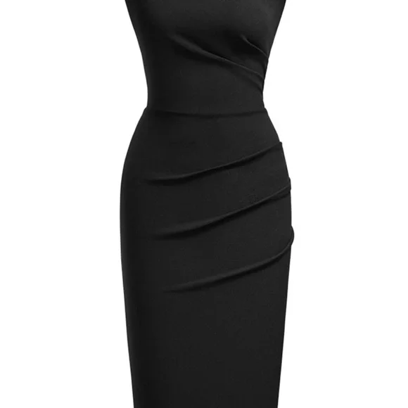 Miusol Black Cocktail Dress Women’s - Picture 1 of 5
